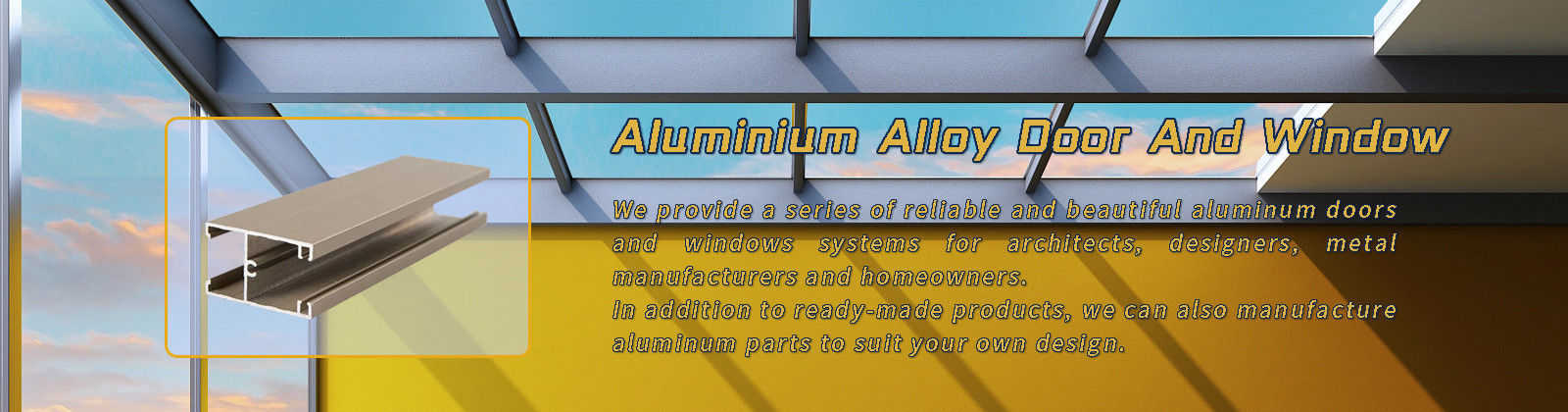 Perfiles de aluminio estándar de la protuberancia